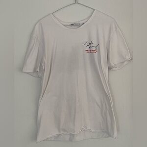 White Freddie Mercury T-Shirt with Scoop neck
Used in good condition!
